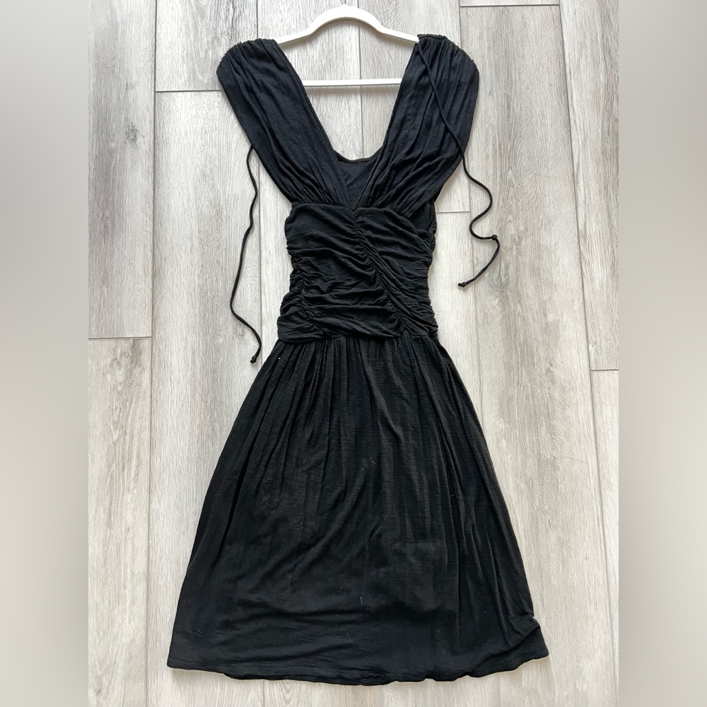 Ella Moss black jersey dress